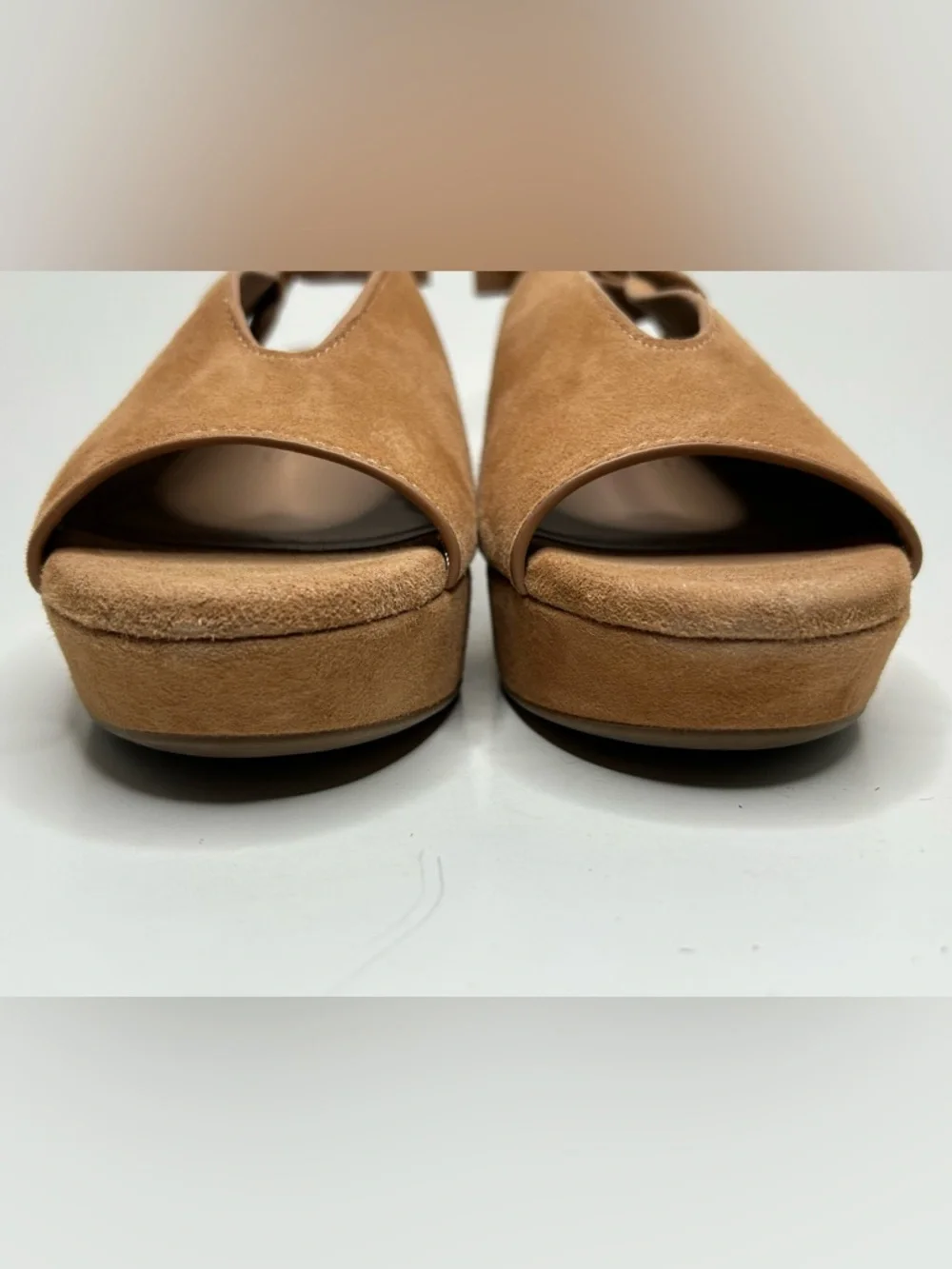 Aerosols Cornelia Slingback Open Toe Platform Sandal Heel Size 8